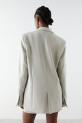 Sammy blazer - Pumice stone