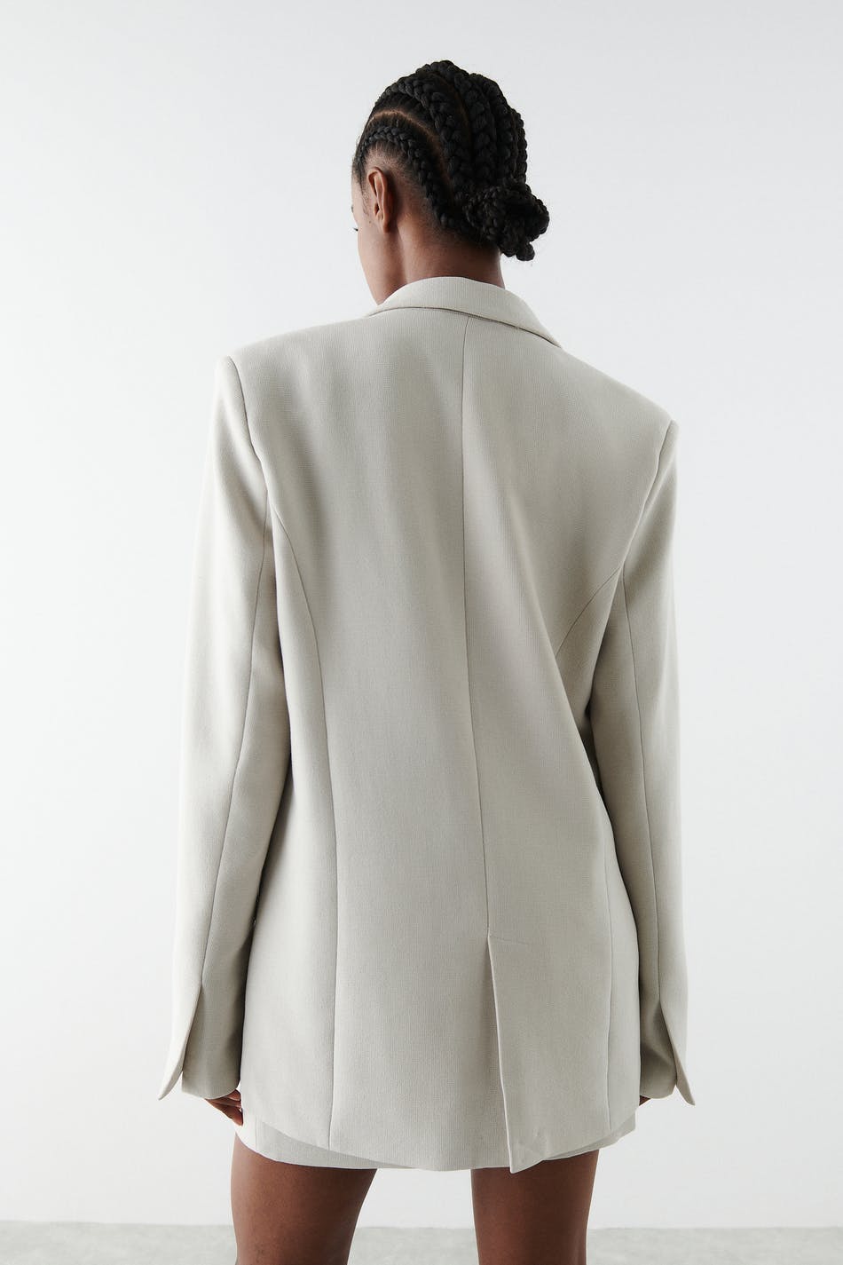 Sammy blazer - Pumice stone