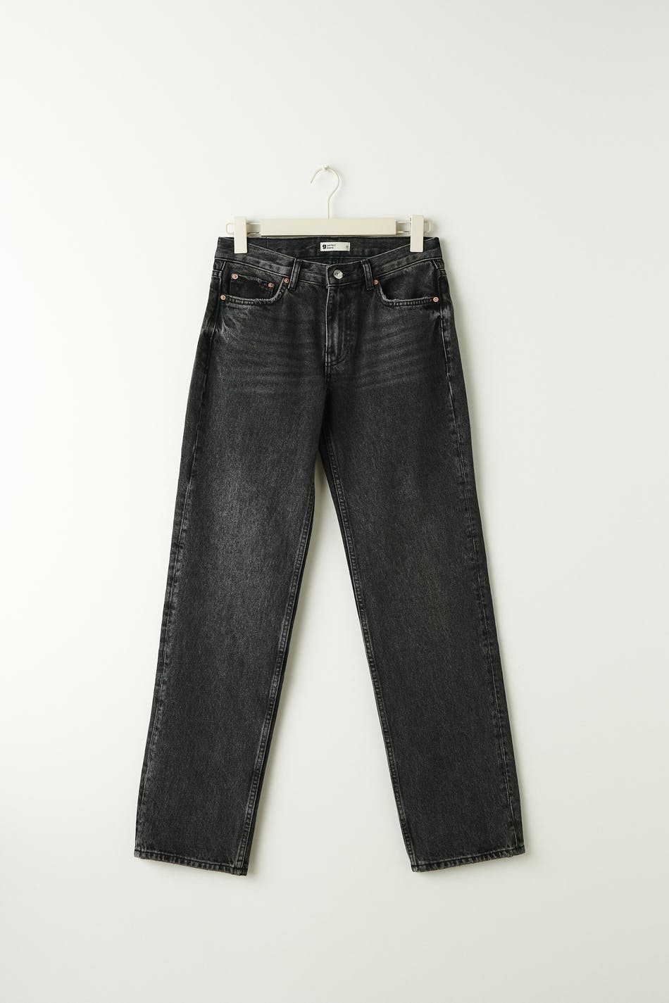 low straight jeans - Classic blue