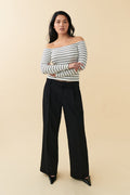 Low waist trousers - Noir
