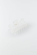 Transparent hair clip