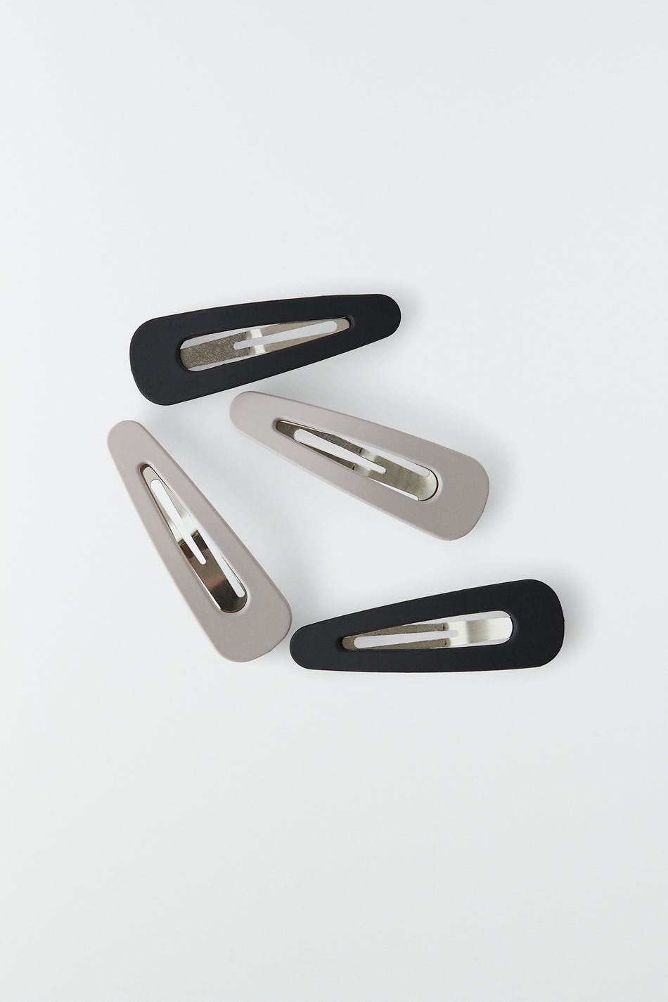 hair clip - Beige/black