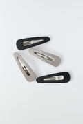 hair clip - Beige/black