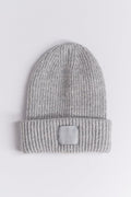 Y rib beanie - Grey melange