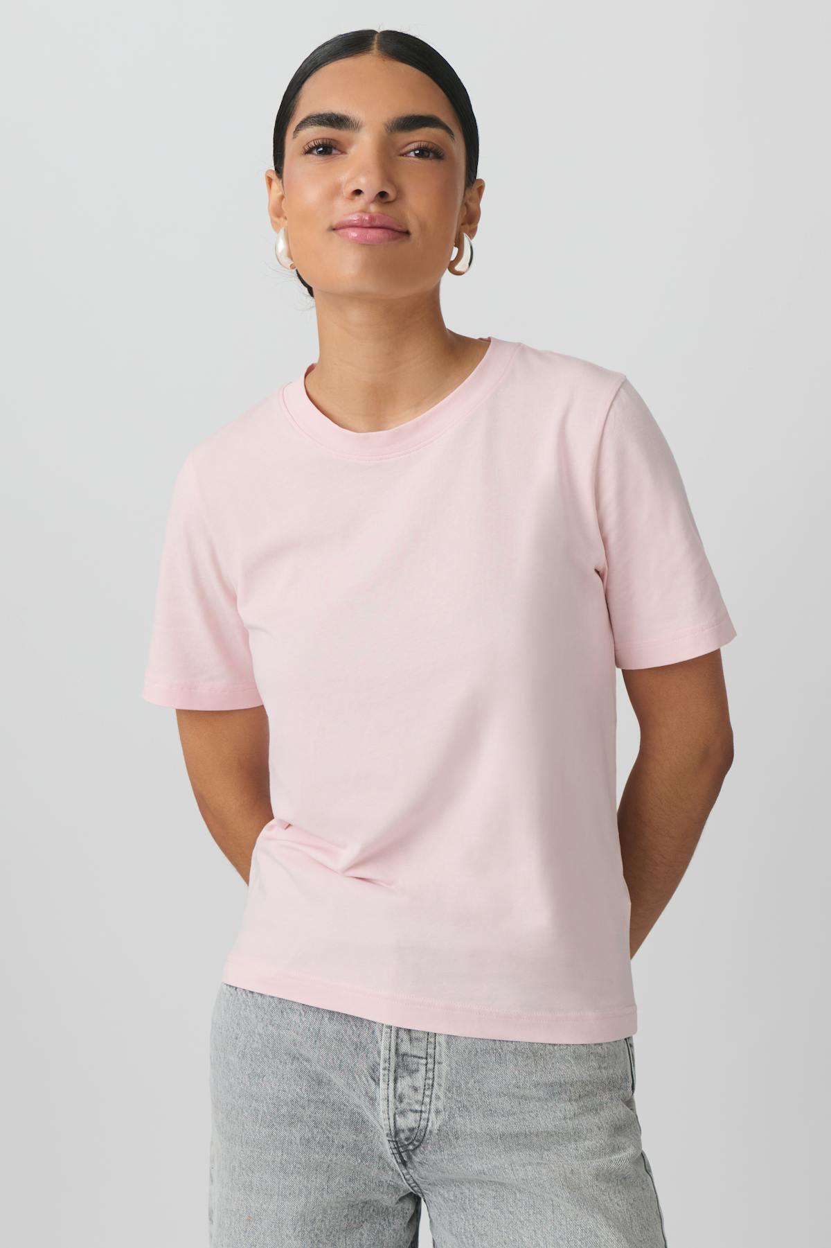 Basic original tee - Ballet rose