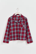 Y flannel pyjama shirt
