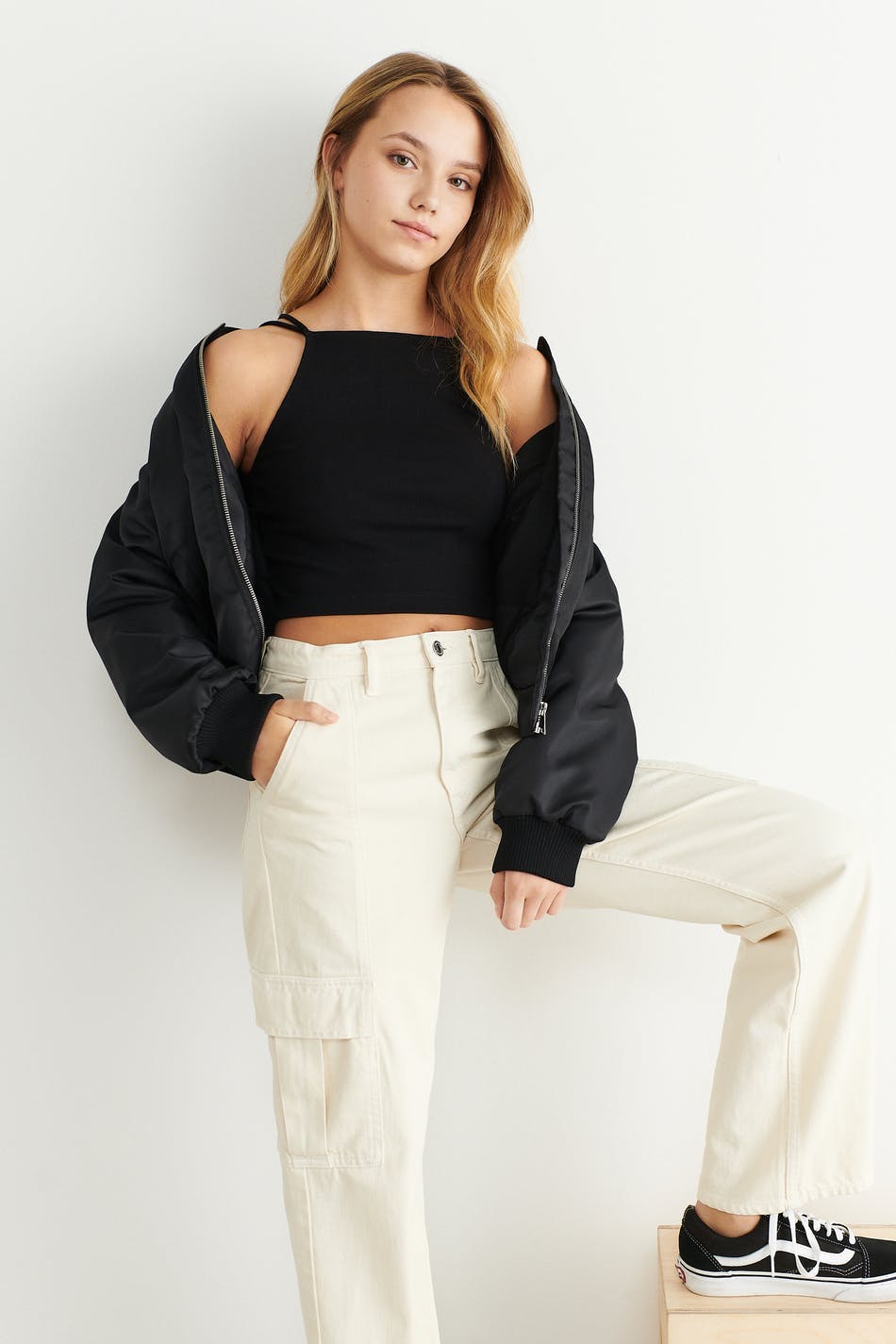 waist top - Noir