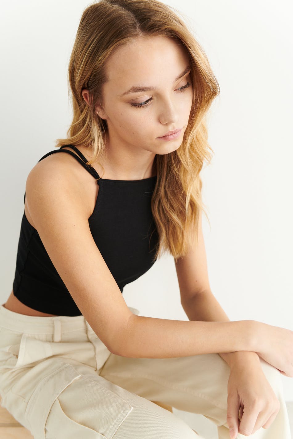 waist top - Noir