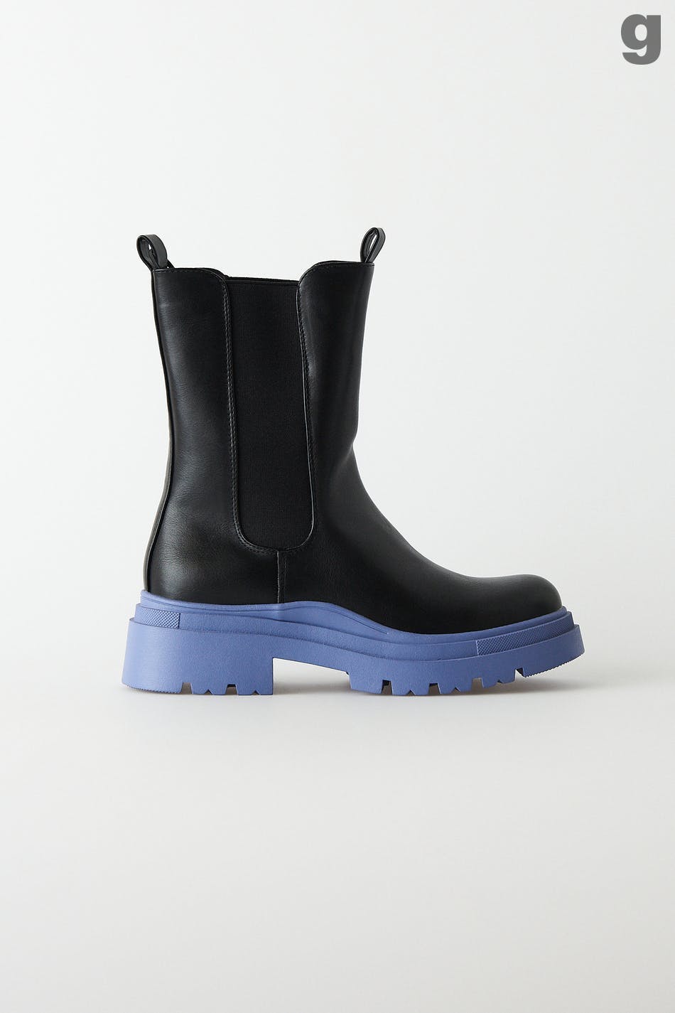 boots - Black/purple