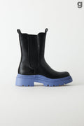 boots - Black/purple