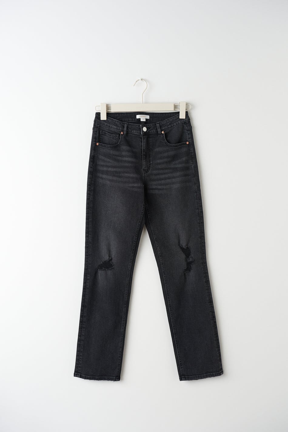 cropped jeans - Offblack