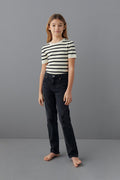 cropped jeans - Offblack