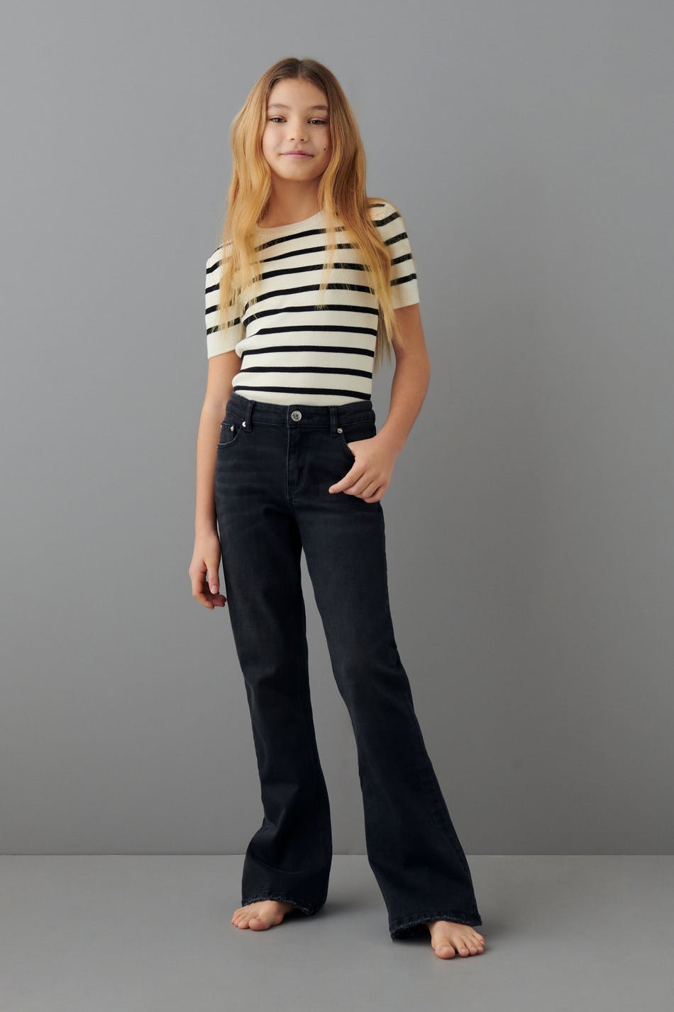Bootcut jeans - Noir