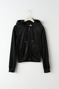 Velour hoodie - Noir