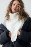 neck collar - Blanc cassé