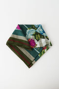 scarf - Dark flower