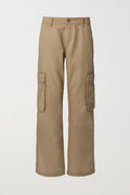 Low waist cargo jeans - Cargo beige
