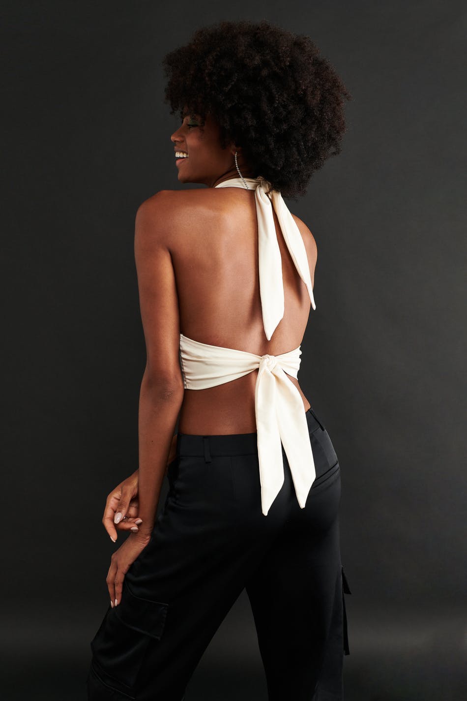 halterneck top - Azalea