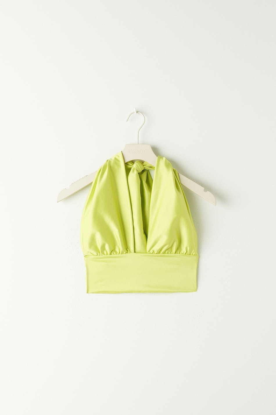 halterneck top - Whitecap gray