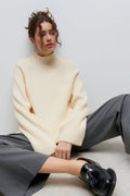 Felicia knitted sweater - Ecru