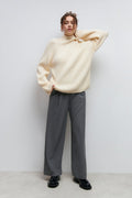 Felicia knitted sweater - Ecru