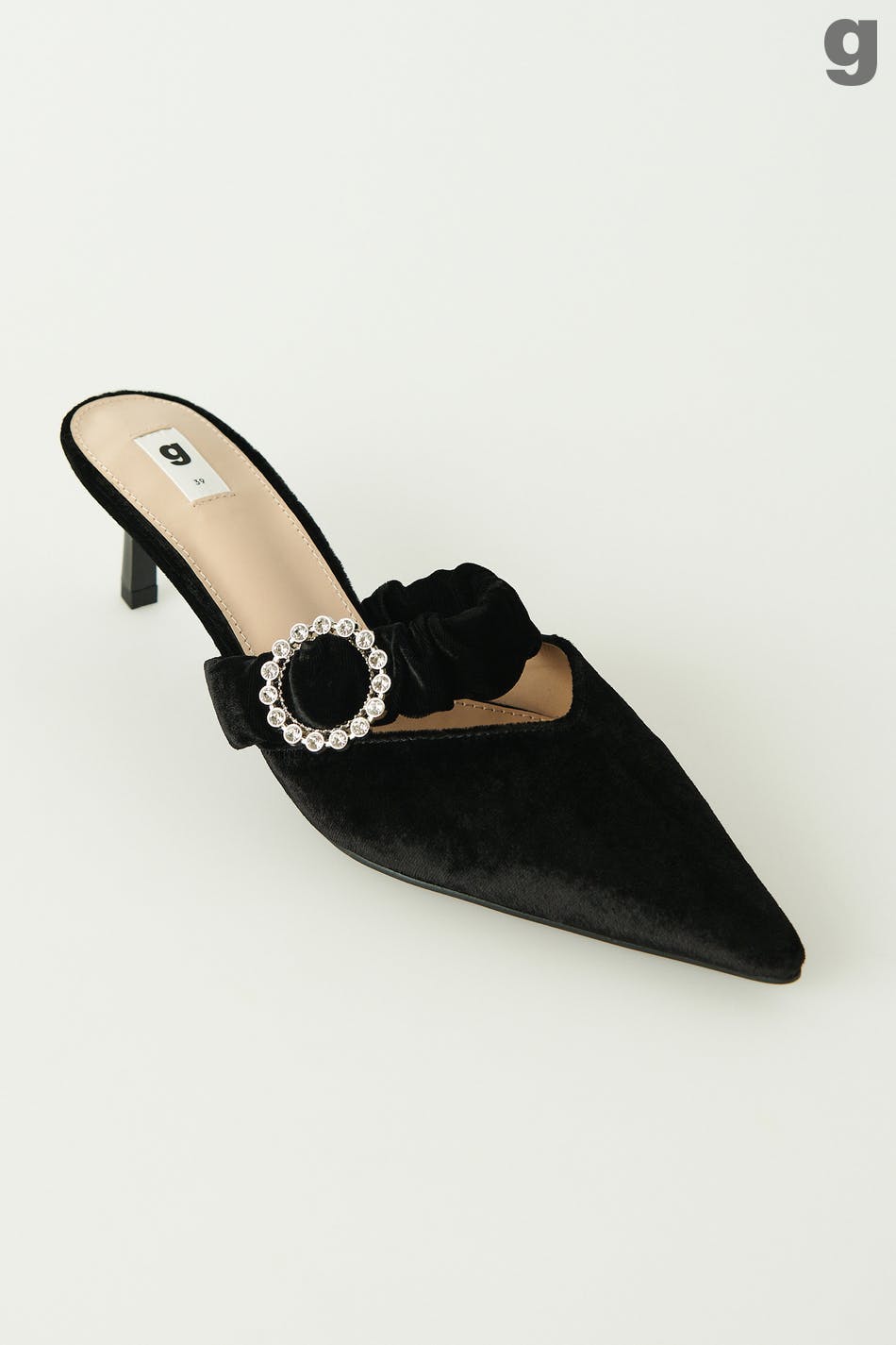 in sandals - Noir