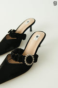 in sandals - Noir