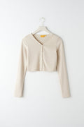 Y cropped cardigan