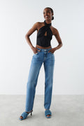 corset top - Noir