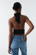 corset top - Noir