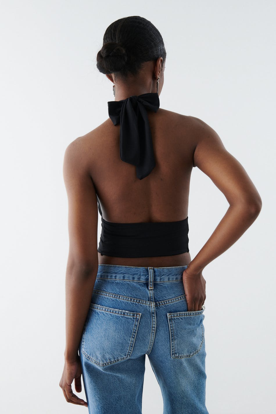 corset top - Noir