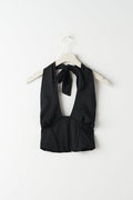 corset top - Noir