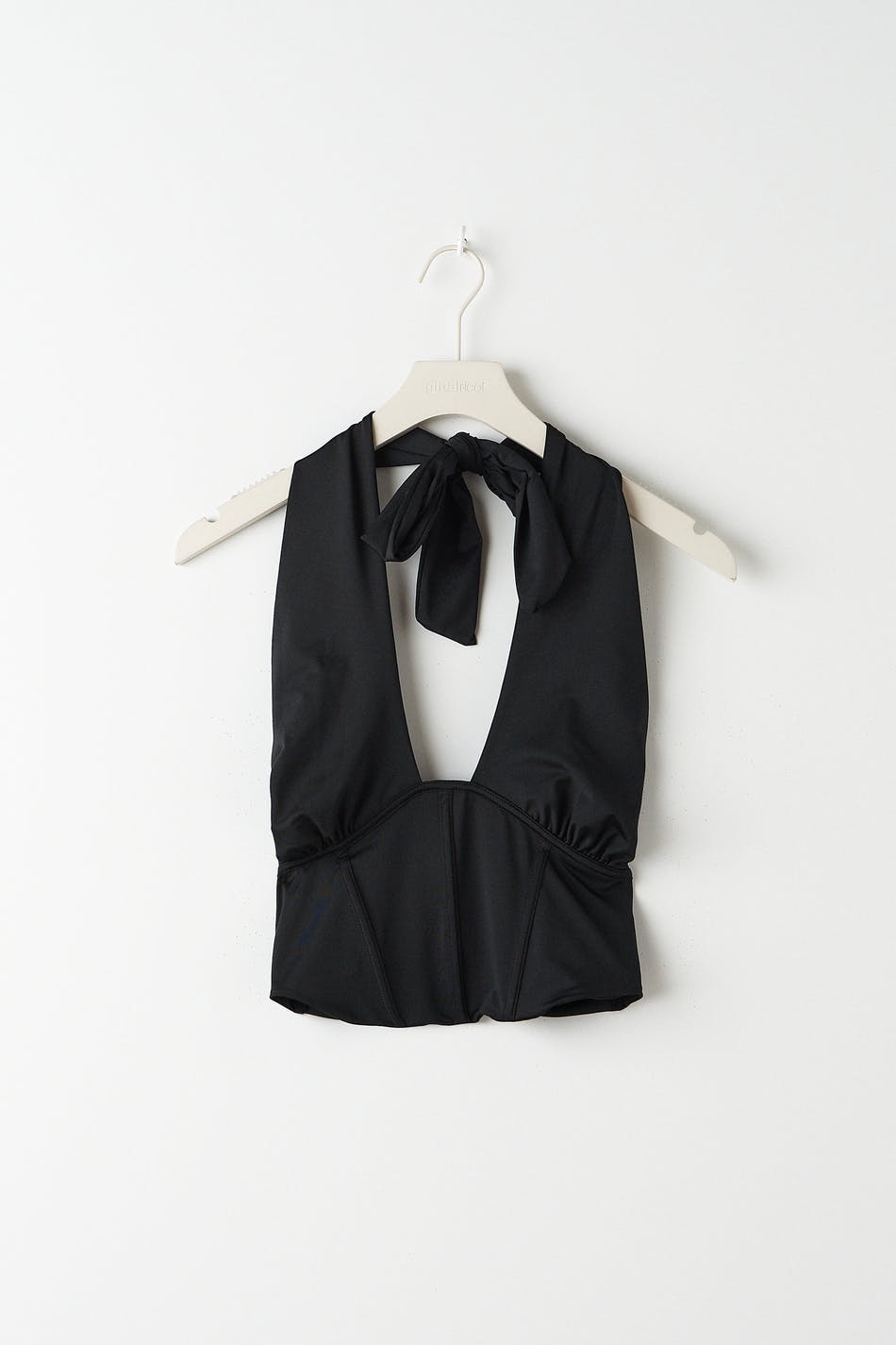 corset top - Noir