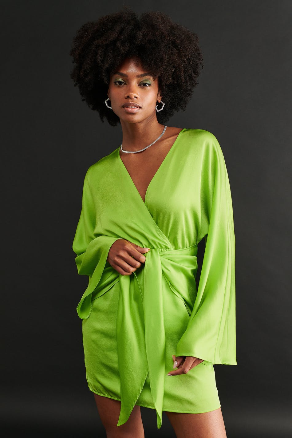 Rosie dress - Lime green