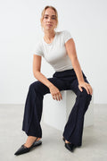 Bootcut trousers - Noir