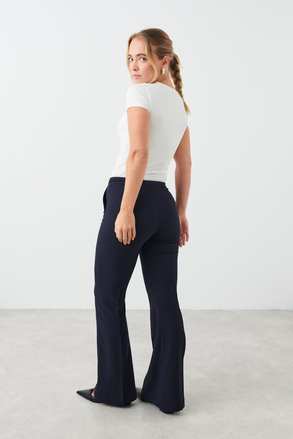 Bootcut trousers - Noir