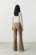 Bootcut trousers - Bleu marine