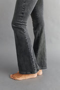 low waist bootcut jeans - Ocean blue