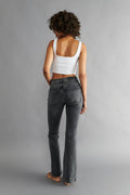 low waist bootcut jeans - Ocean blue