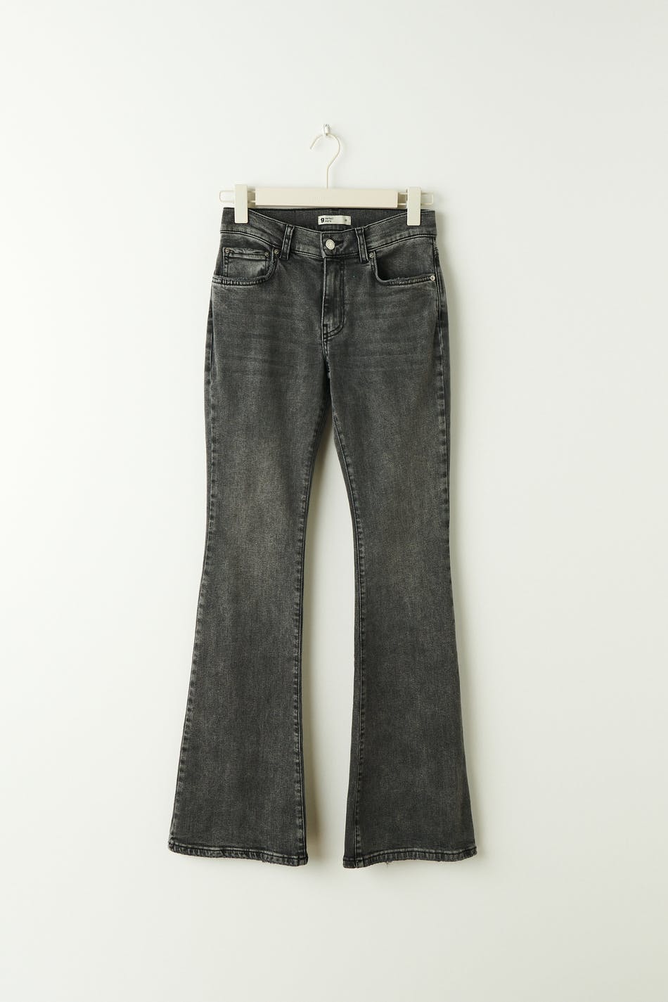 low waist bootcut jeans - Ocean blue