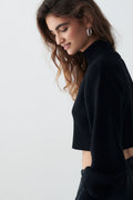 Arya knitted sweater - Noir