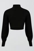 Arya knitted sweater - Noir