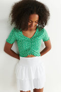 neck top - Deep mint