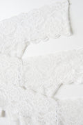 3-pack lace string - Blanc