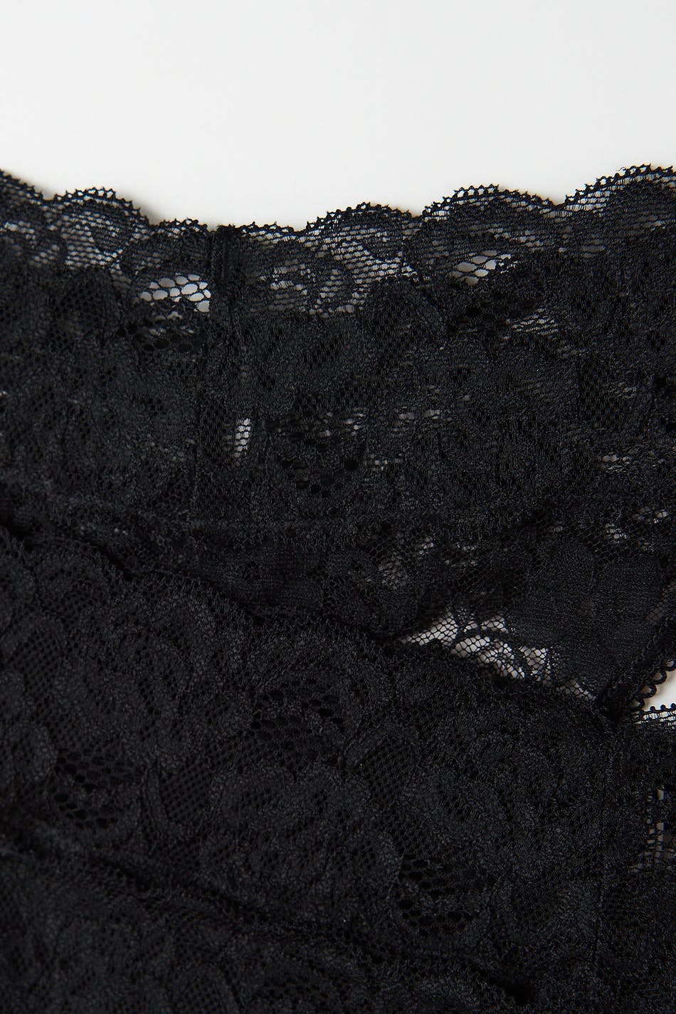 3-pack lace string - Noir