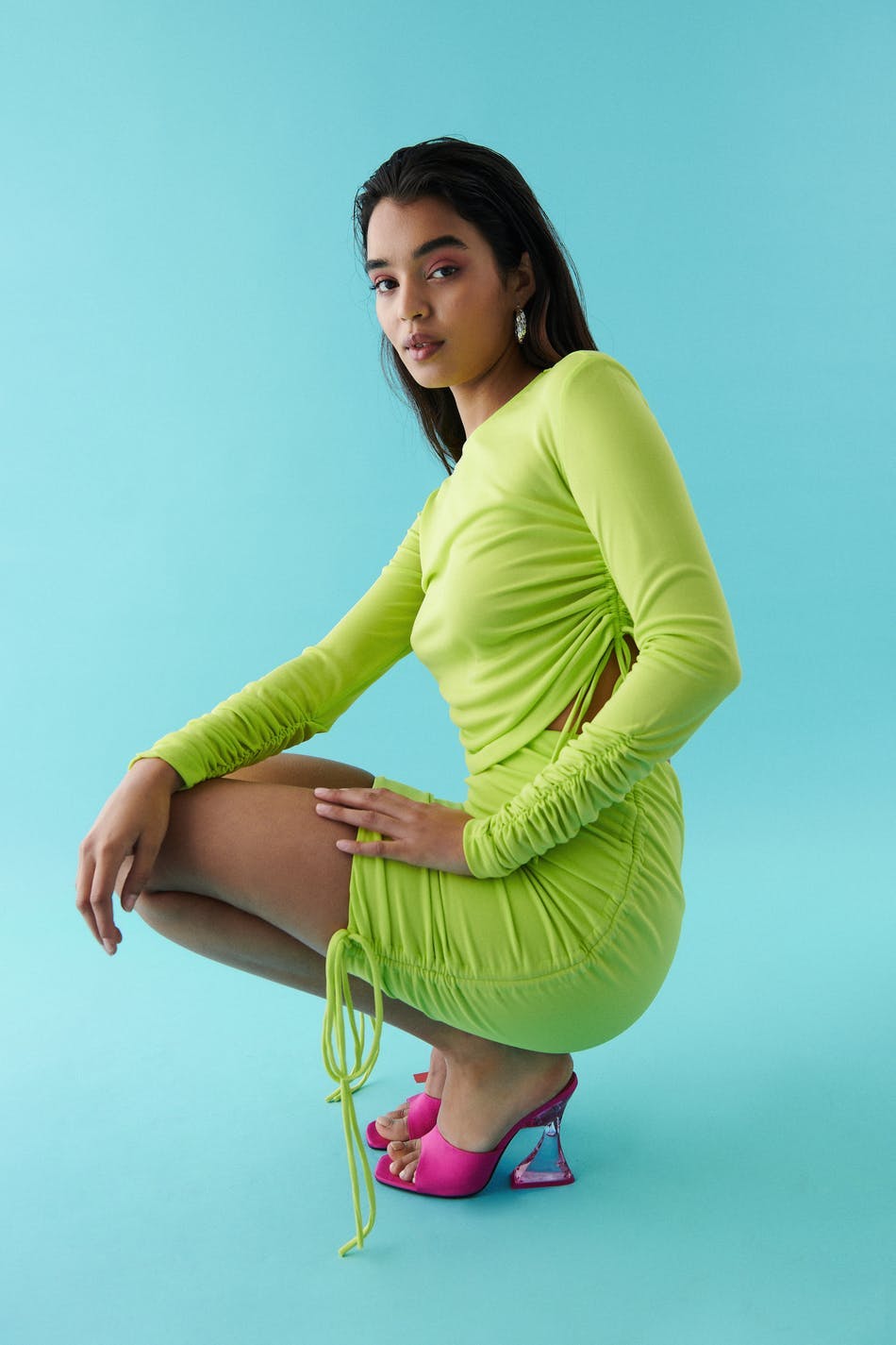 Georgia top - Daiquiri green
