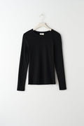 Basic long sleeve top - Noir