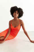 Livia dress - Fiery red