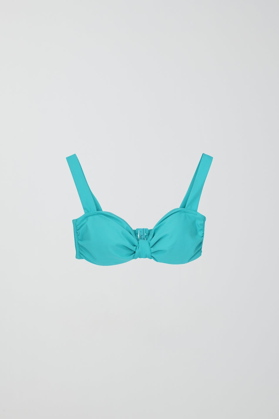 Tie knot bikini top - Bleu