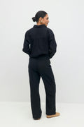 linen blend trousers - New linen beige